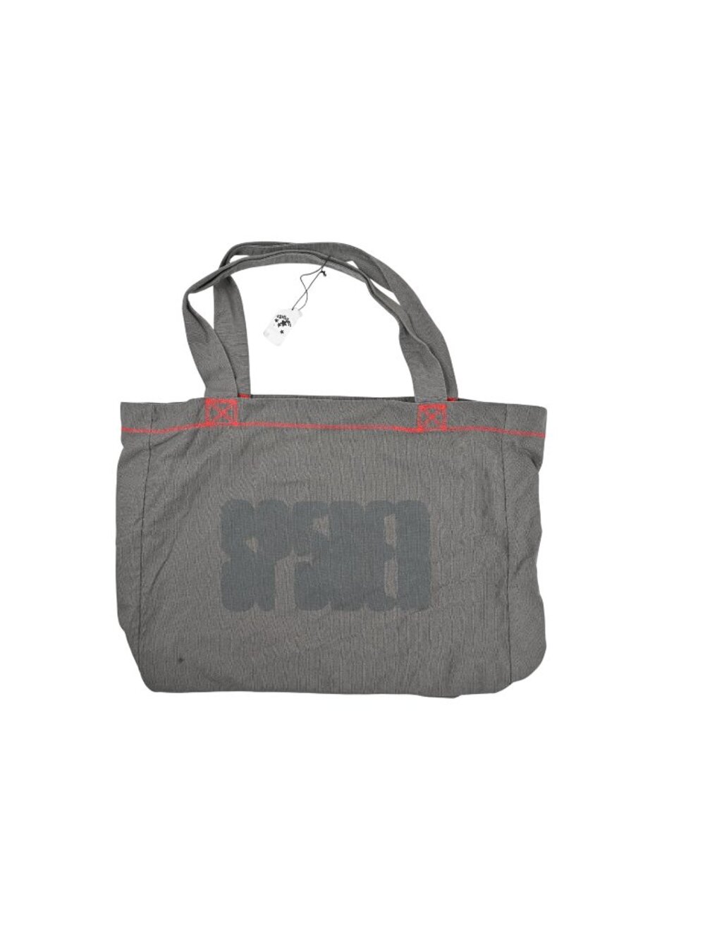 Sp5der Contrast Tote Bag in Slate